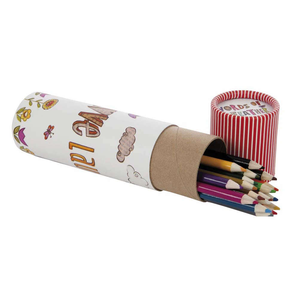 Words of a Feather Pencil tube